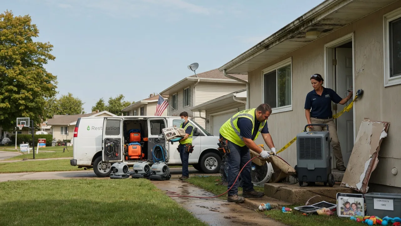 Water Damage Restoration in Clay City, IL near me